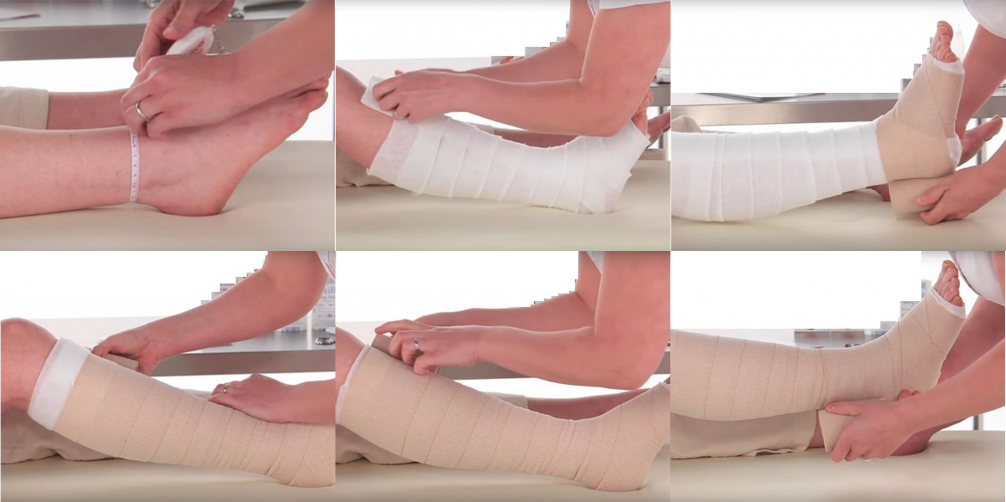 how to use compression bandages